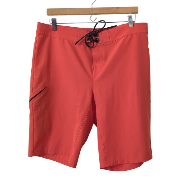 QOR Kit Board Shorts Swim Trunks Orange Men's 36 Beach Swimming - Picture 1 of 6